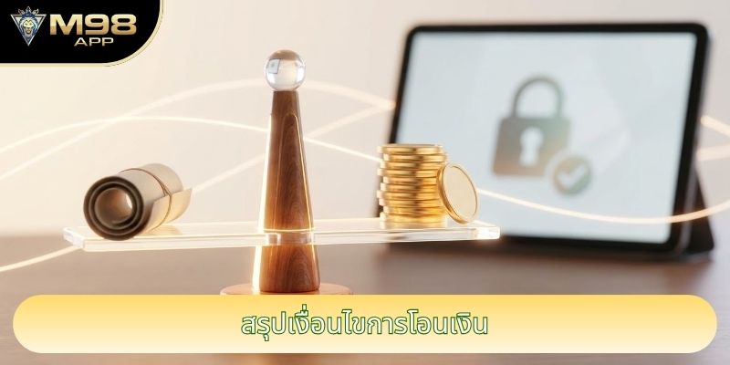 สรุปเงื่อนไขการโอนเงิน